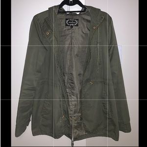 Olive Green Military Jacket